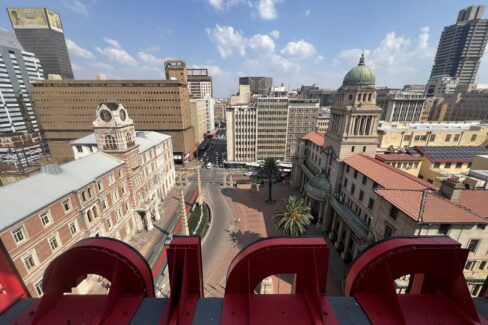 Barbican-Johannesburg  View to the south