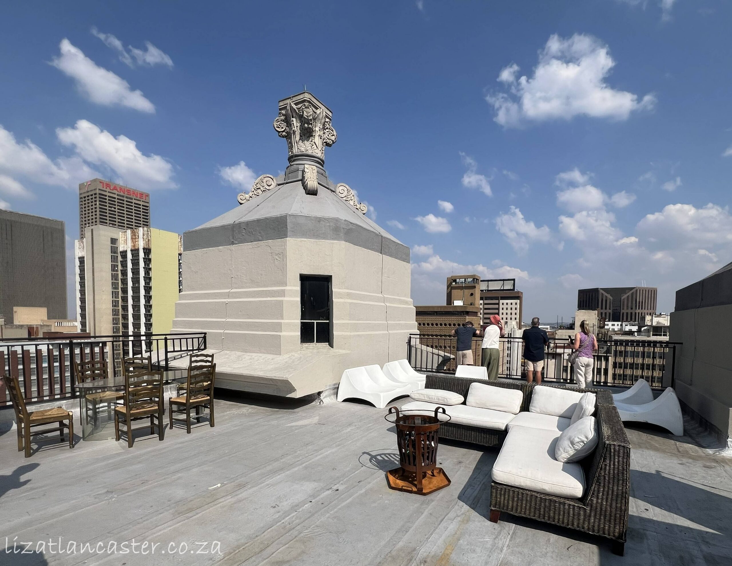 Penthouse roof top Barbican Johannesburg